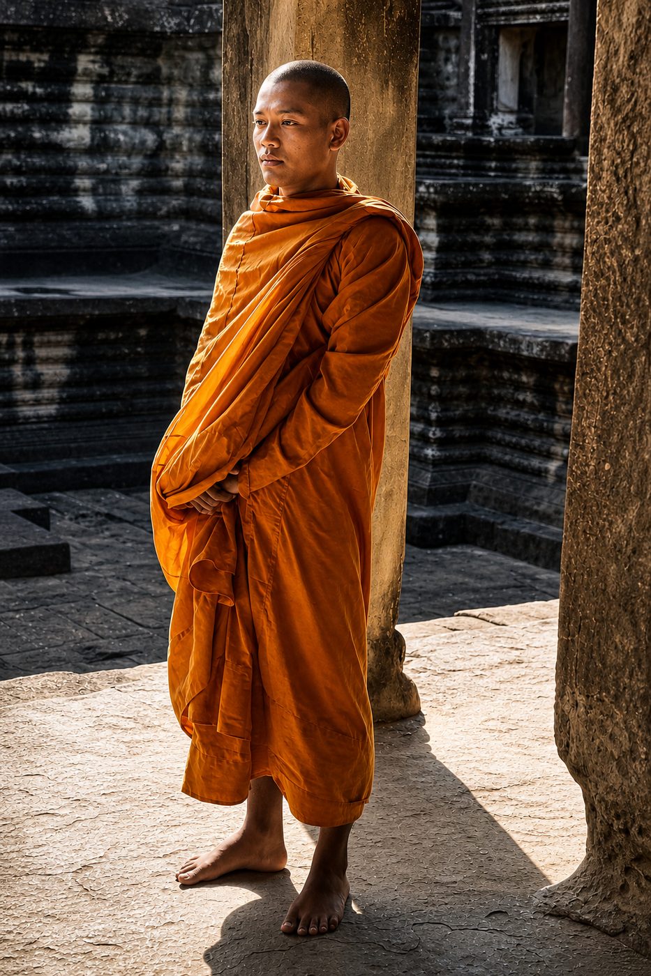 Cambodian Priest